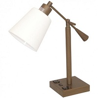 Oil rubbed bronze table lamp