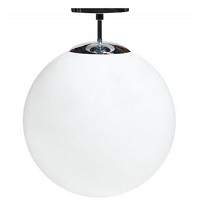 Globe flush mount light