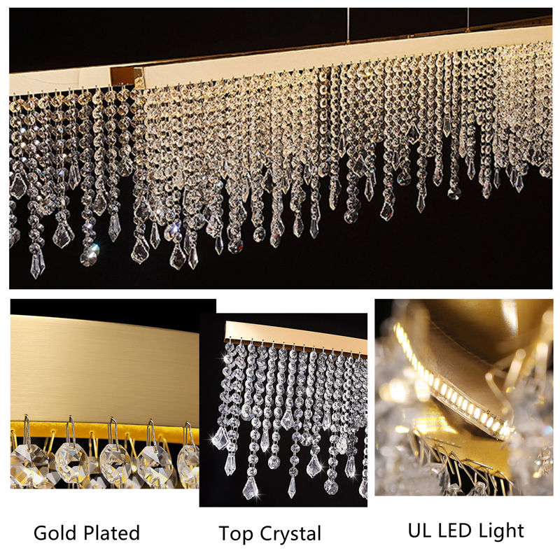 Modern LED Crystal Chandelier