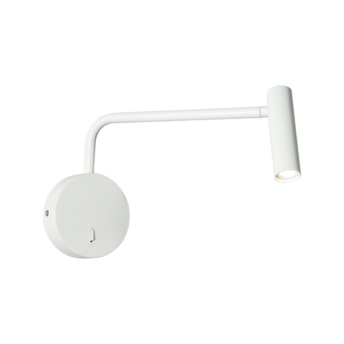 Brass wall LED reading lamp