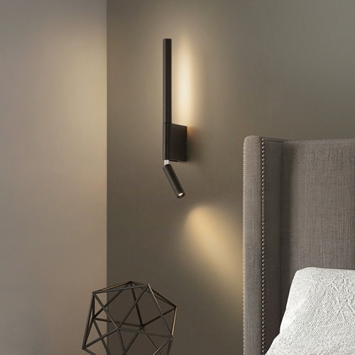 Wall mounted adjustable LED reading light